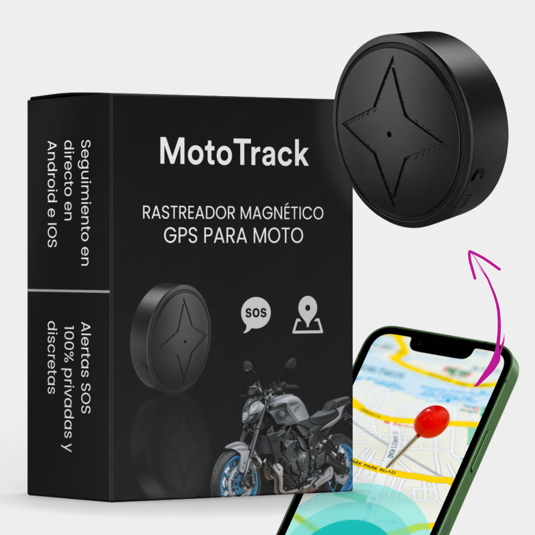 Localizador GPS con Imán para Moto - Sin suscripción | Aldercrest