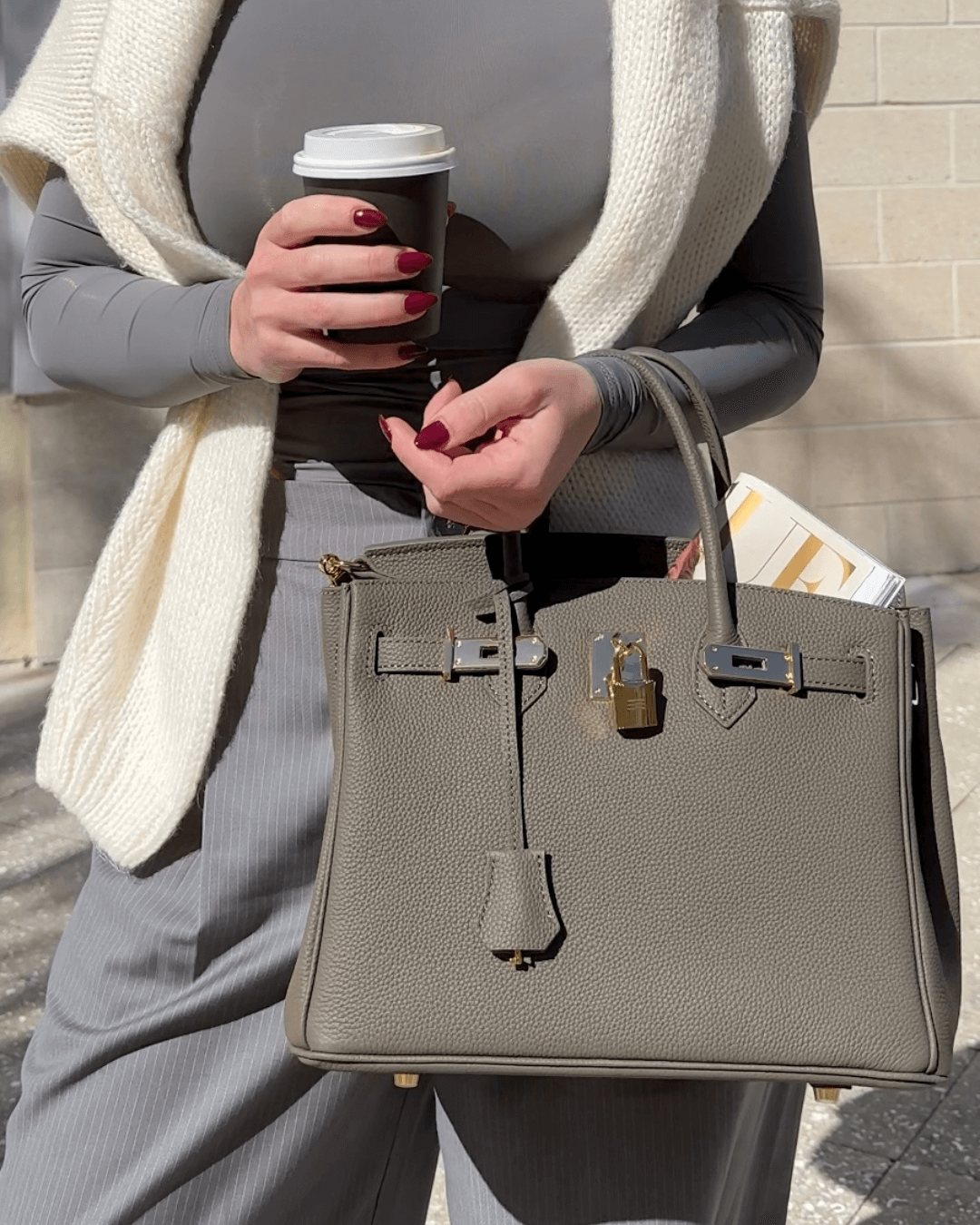 Gabrielle - Bolso de Lujo de Cuero para Mujer
